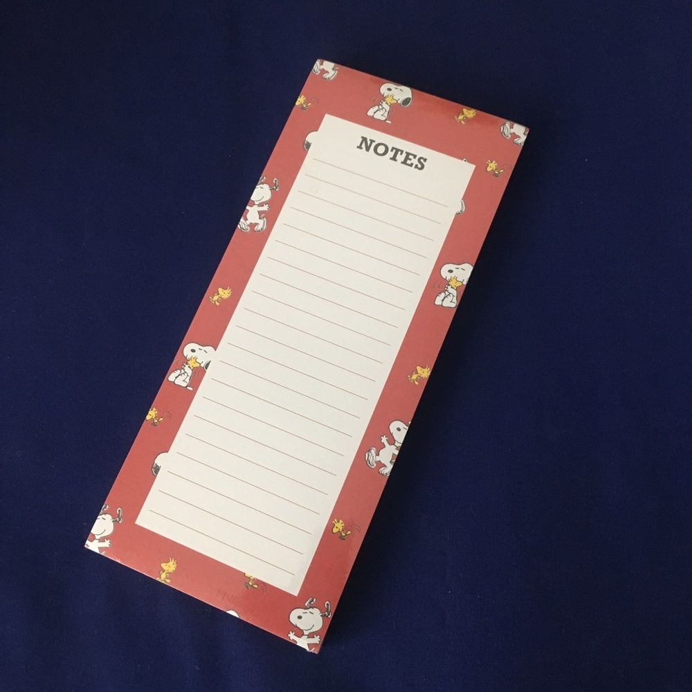 Snoopy and Woodstock Notepad - Picture 2 of 5